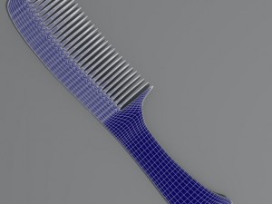 hair comb 3D 模型