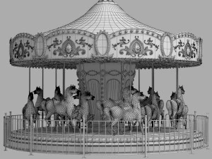 carouse 01 3D Model