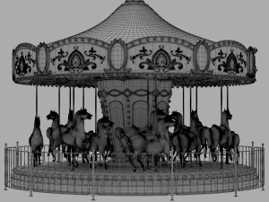 carouse 01 3D Model