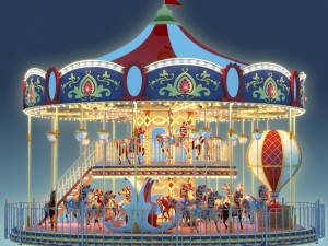 carousel 02 3D Model