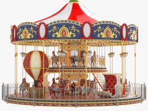 carousel 02 3D Model