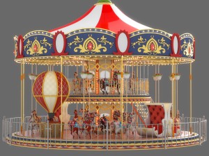 carousel 02 3D Model