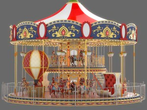carousel 02 3D Model