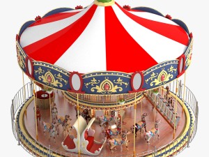 carousel 02 3D Model