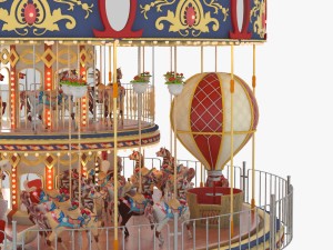 carousel 02 3D Model