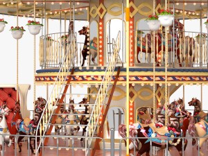 carousel 02 3D Model
