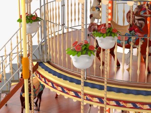carousel 02 3D Model
