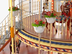 carousel 02 3D Model