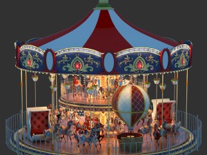 carousel 02 3D Model
