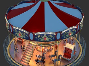 carousel 02 3D Model