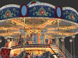 carousel 02 3D Model