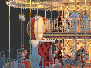 carousel 02 3D Model