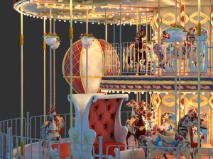 carousel 02 3D Model