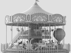 carousel 02 3D Model