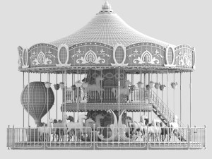 carousel 02 3D Model