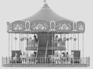 carousel 02 3D Model