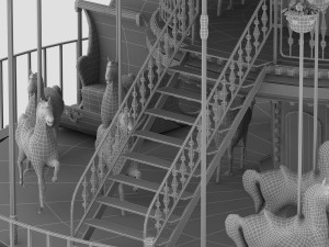 carousel 02 3D Model