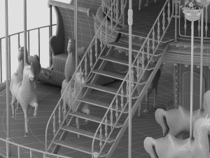 carousel 02 3D Model