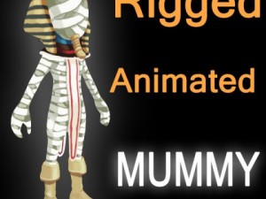 egyptian mummy 3D Model