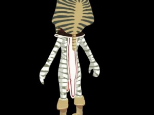 egyptian mummy 3D 모델