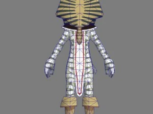 egyptian mummy 3D Model