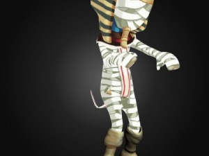 egyptian mummy 3D 모델