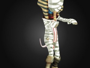 egyptian mummy 3D 모델