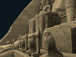abu simbel 3D मॉडल