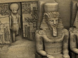 abu simbel 3D मॉडल