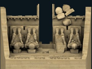 abu simbel 3D मॉडल