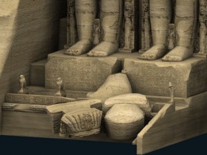abu simbel 3D मॉडल