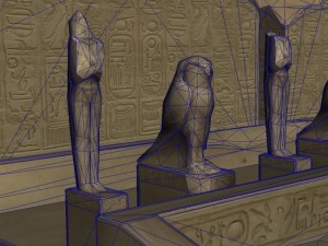 abu simbel 3D मॉडल