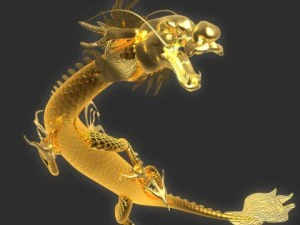 chinese dragon 3D Model