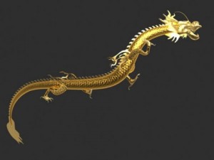 chinese dragon 3D 모델