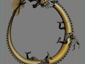 chinese dragon 3D 모델