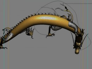 chinese dragon 3D 모델