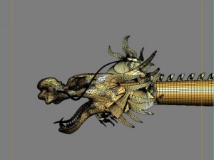 chinese dragon 3D 모델
