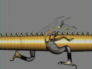chinese dragon 3D 모델
