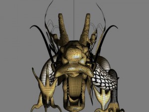 chinese dragon 3D 모델