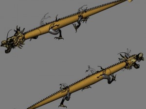 chinese dragon 3D 모델
