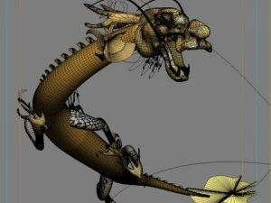 chinese dragon 3D Model