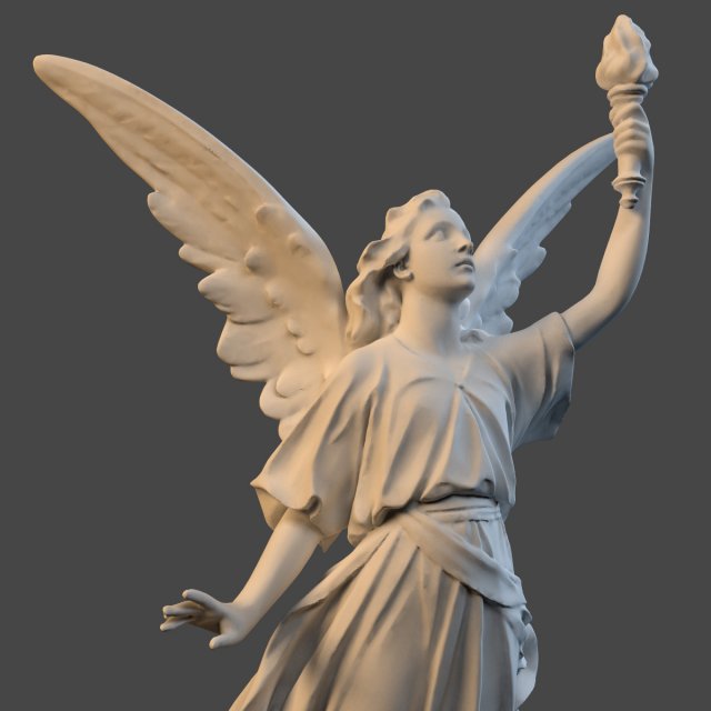 goddess of victory 3D Model in Sculpture 3DExport