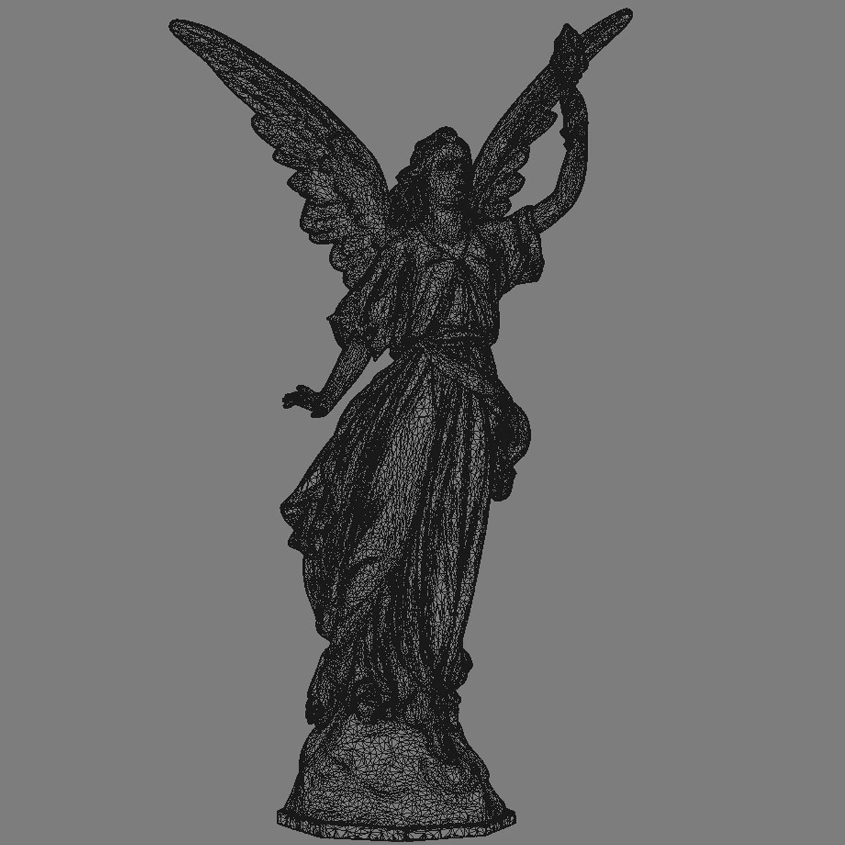 Goddess Of Victory 3d Model In Sculpture 3dexport