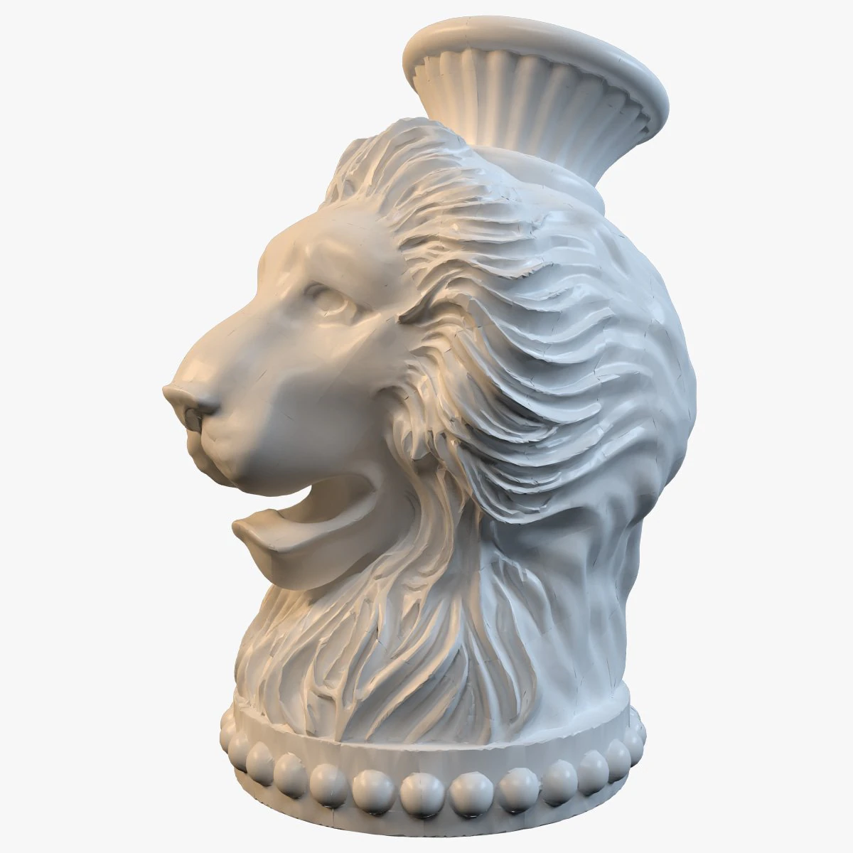 lion 3D Model .c4d .max .obj .3ds .fbx .stl .blend 