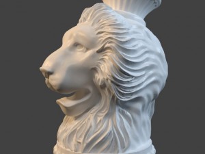 lion 3D 模型
