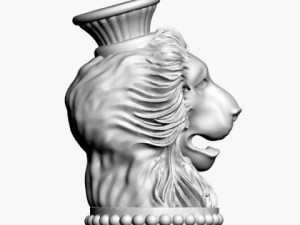 lion 3D 模型