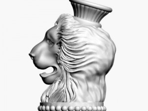 lion 3D 模型