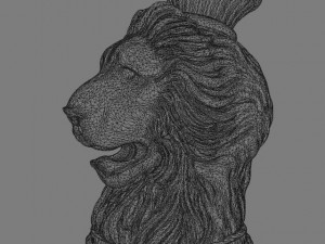 lion 3D 模型