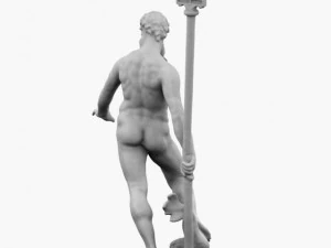 deus do mar poseidon Modelo 3D