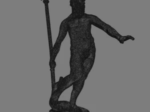deus do mar poseidon Modelo 3D